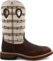 alternate view #2 of: Twisted X TWMXBA006 Men's, Brown Elephant Print and Bone, Alloy Toe, EH, 12 Inch, Western, Pull On, Work Boot