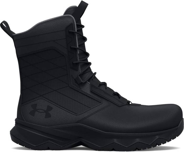 view #1 of: Bota de trabajo tßctica de 8ápulgadas EH con puntera de composite de hombre, negro/gris Under Armour UA3024947 Stellar G2 Protect Tactical