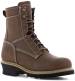 view #1 of: Frye WGFR40202 Men's, Dark Brown, Comp Toe, EH, WP, 8 Inch, Logger, Work Boot