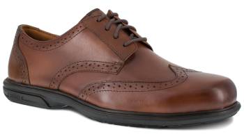 Oxford con punta de ala, SD, con puntera de acero, marrÝn, de hombre, Florsheim WGFS2023 Loedin