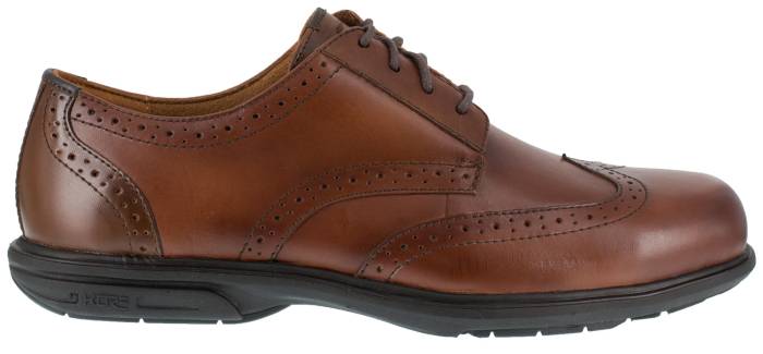 alternate view #2 of: Oxford con punta de ala, SD, con puntera de acero, marrÝn, de hombre, Florsheim WGFS2023 Loedin