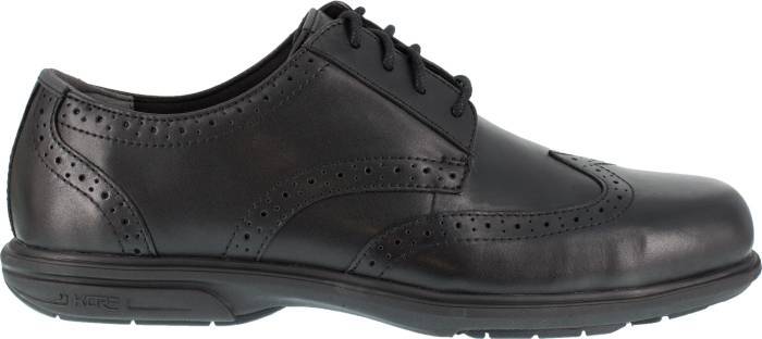 alternate view #2 of: Zapato de trabajo Oxford de vestir, antideslizante, SD, con puntera de acero, negro, para hombre, Florsheim Work WGFS2024 Loedin