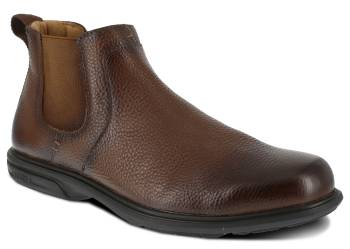 Bota con elßsticos laterales, SD, con puntera de acero, marrÝn, de hombre, Florsheim WGFS2031 Loedin