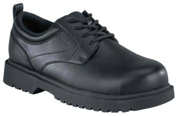 Grabbers WGG0020 Black Steel Toe, Electrical Hazard, Slip Resistant Men's Citation Plain Toe Oxford