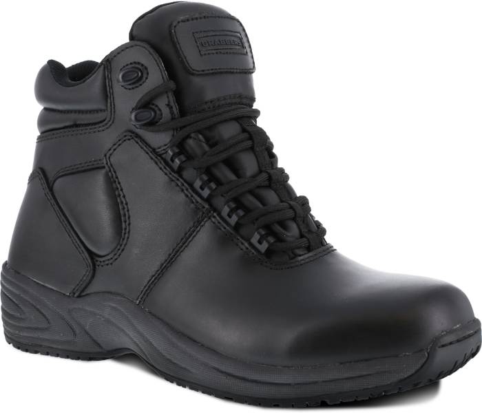 view #1 of: Bota de trabajo de 6 pulgadas, antideslizante, con puntera blanda, negra, para hombre, Grabbers WGG1240 Sport Boot