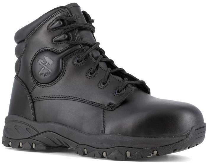 view #1 of: Bota de 6 pulgadas, EH, con puntera de acero, negro, de hombre, Iron Age WGIA5150 Ground Finish