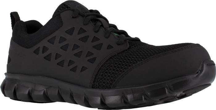 view #1 of: Reebok Work WGIB4039 Sublite Cushion Work, Men's, Black, Comp Toe, SD, PR Athletic