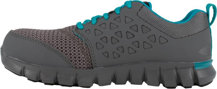 alternate view #3 of: Reebok Work WGRG045 Sublite Cushion Work, Women's Grey, Alloy Toe, SD, Low Athletic