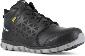 Reebok Work WGRB143 Sublite Work, Women's, Black, Alloy Toe, EH, Mt, Mid Height Athletic