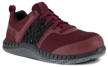 Reebok Work WGRB248 Print Work ULTK, Women's, Burgundy, Comp Toe, EH Athletic