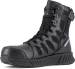 alternate view #3 of: Reebok Work WGB3214 Floatride Energy Tactical Men's, Black, 8 Inch Side-Zip Style, Composite Toe, EH, Slip-Resistant Work Boot