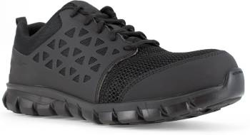 Deportivo bajo, SD, con puntera de composite, negro, de hombre, Reebok WGRB4039 Sublite Work