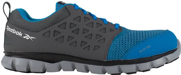 alternate view #2 of: Reebok Work WGRB4040 Unisex Blue/Grey, XTR Alloy Toe, SD, Sublite Athletic Oxford