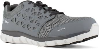 Deportivo, EH, con puntera de aleaciÝn, gris de hombre, Reebok Work WGRB4042 Sublite Cushion Work