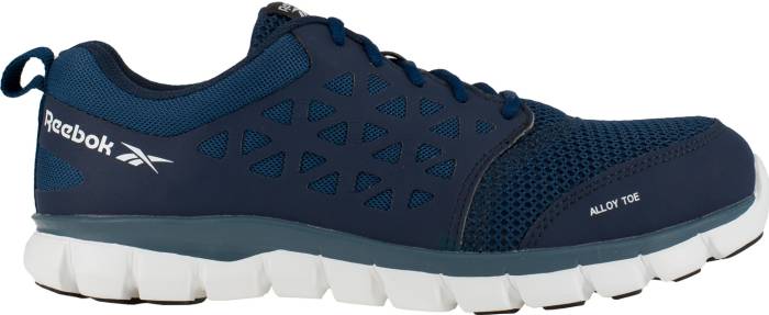 alternate view #2 of: Reebok Work WGRB4043 Sublite Cushion Work, Men's, Navy, Alloy Toe, SD Athletic