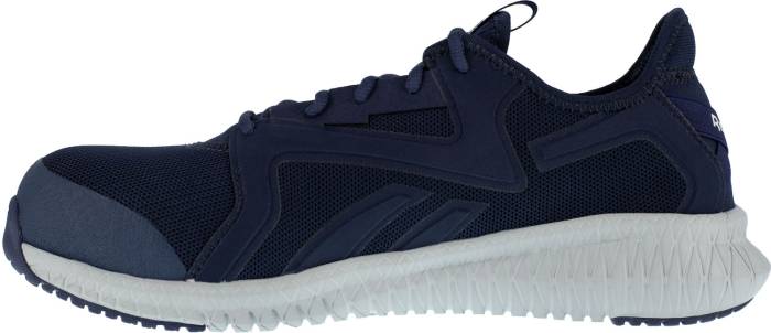 alternate view #3 of: Reebok Work WGRB4066 Flexagon 3.0 Work, Men's, Navy/Grey, Comp Toe, SD, Low Athletic