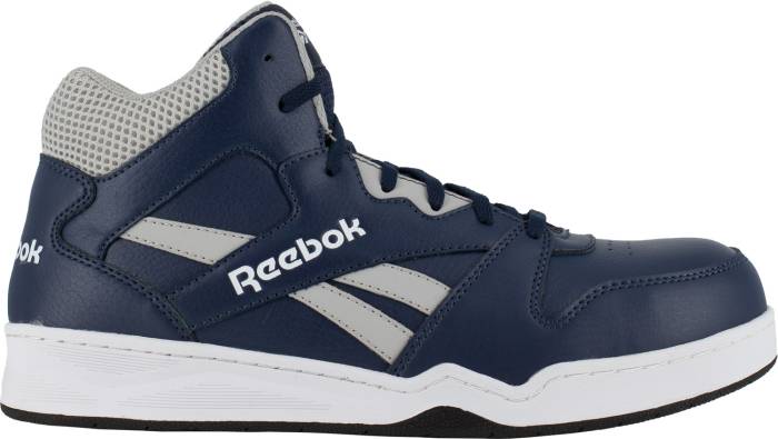 alternate view #2 of: Reebok Work WGRB4133 BB4500 Work, Men's, Navy/Grey, Comp Toe, SD, High Top Athletic