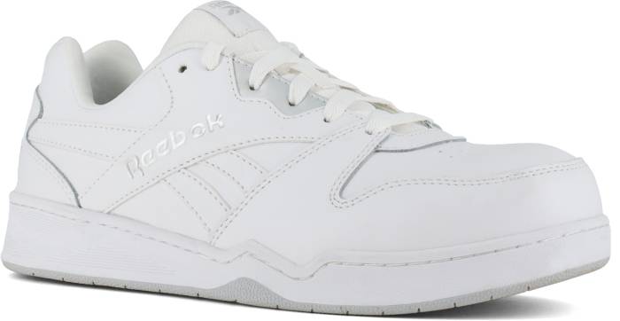 view #1 of: Reebok Work WGRB4161 BB4500 Work, Men's, White/Grey, Comp Toe, SD, Low Athletic, Work Shoe