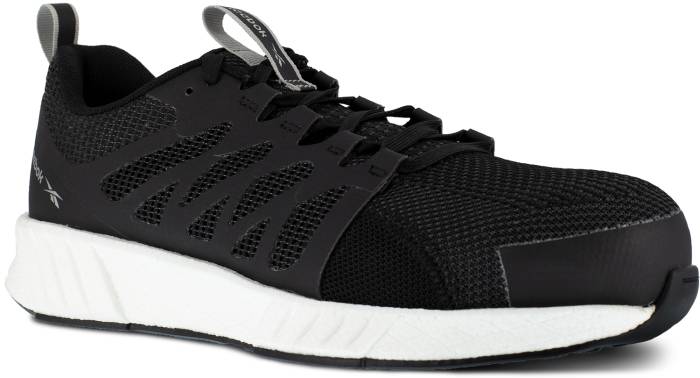 view #1 of: Reebok Work WGRB4311 Fusion Flexweave, Men's, Black/White, Comp Toe, SD, Work Athletic