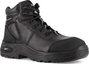 Bota deportiva impermeable de hombre de 6ápulgadas, PR, EH, con puntera de composite, negra, Reebok WGRB6765