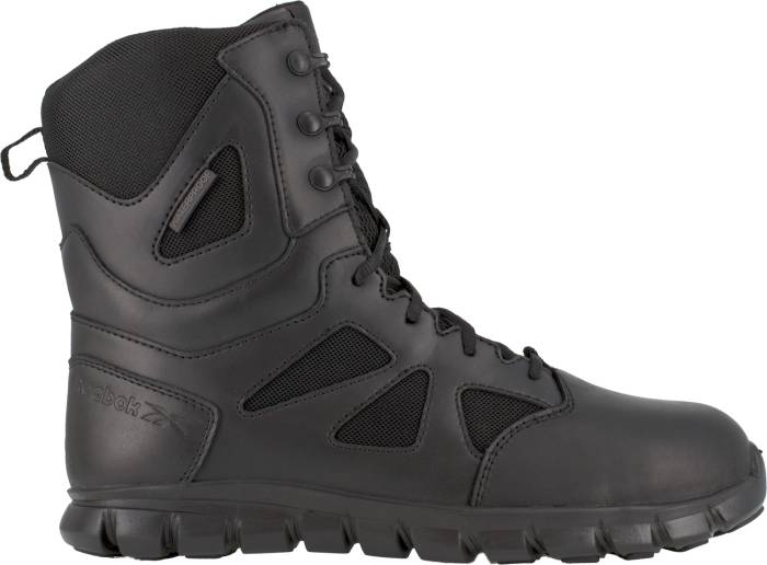 alternate view #2 of: Reebok Work WGRB8807 Sublite Tactical, Men's, Black, Comp Toe, EH, WP 8 Inch