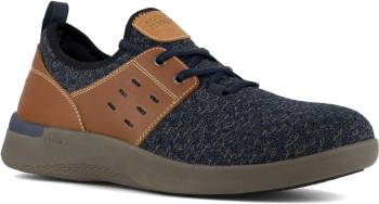 Zapato de trabajo tipo Oxford informal SD con puntera de material compuesto para hombre, azul/tostado Rockport WGRK4691 truFLEX Work