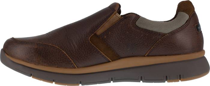 alternate view #3 of: Rockport WGRK5710 Primetime, Men's, Brown, Steel Toe, SD, Twin Gore, Casual, Slip On, Work Shoe