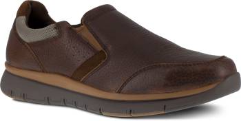 Rockport WGRK5710 Primetime, Men's, Brown, Steel Toe, SD, Twin Gore, Casual, Slip On, Work Shoe