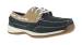 view #1 of: Rockport Works WGRK670 Navy/Tan Steel Toe, SD, Women's Sailing Club 3 Eye Boat Shoe