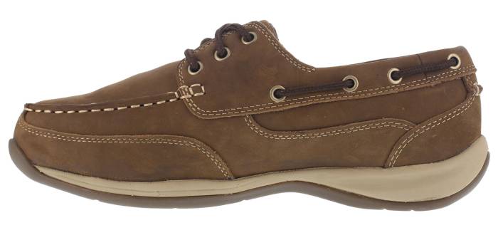 alternate view #3 of: Rockport WGRK634 Sailing Club, Women's, Brown, Steel Toe, EH, Mt, Boat Shoe