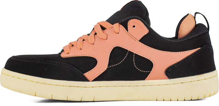 alternate view #3 of: Volcom WGVM30617F Vitals, Women's, Black/Clay Orange, Comp Toe, SD, Skate Style, Work Shoe