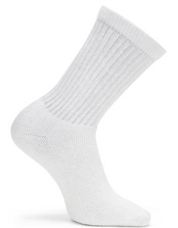 Calcetines blancos de algodÝn acolchado para hombre Wolverine WLV91102670-100