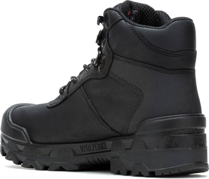 alternate view #3 of: Wolverine WW080157 Warrior, Men's, Black, Comp Toe, EH, PR, WP/Insulated, 6 Inch Boot