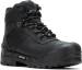 view #1 of: Wolverine WW080157 Warrior, Men's, Black, Comp Toe, EH, PR, WP/Insulated, 6 Inch Boot