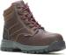 view #1 of: Wolverine WW10180 Piper Brown, Comp Toe, EH, Waterproof Women's 6 Inch Boot