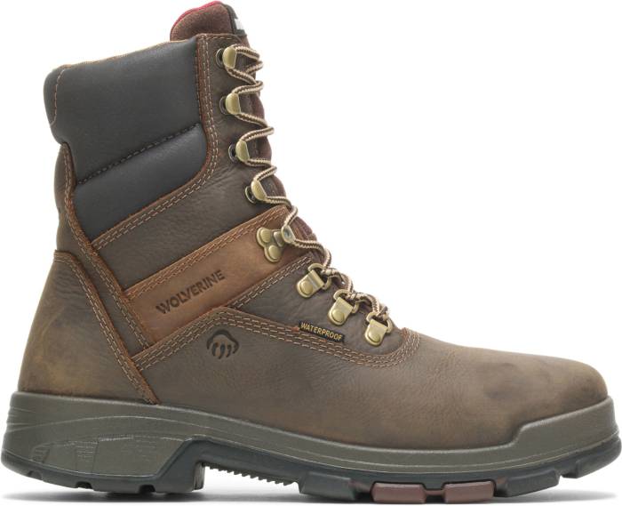 alternate view #2 of: Wolverine WW10316 Cabor EPX, Men's, Dark Brown, Comp Toe, EH, WP, 8 Inch