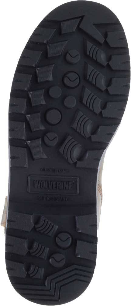 alternate view #5 of: Bota pull-on, EH, WP, con puntera de acero, marrÝn, de hombre, Wolverine WW10680 Floorhand Welly