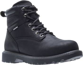 Wolverine WW10694 Floorhand, Men's, Black, Steel Toe, EH, WP, 6 Inch Boot