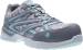 view #1 of: Wolverine WW10753 Jetstream, Women's, Grey/Blue, Comp Toe, EH, Slip Resistant, Low Athletic, Work Shoe