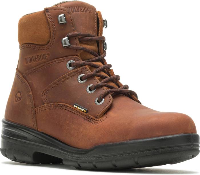 view #1 of: Wolverine WW2053 Durashocks, Men's, Brown, Steel Toe, EH, 6 Inch Boot