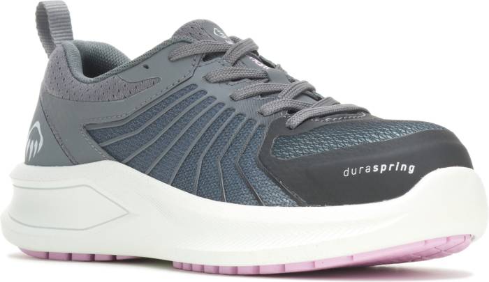 view #1 of: Wolverine WW211007 Bolt, Women's, Grey, Comp Toe, EH, Slip Resistant, Low Athletic, Work Shoe