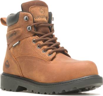 Wolverine WW221025 Floorhand, Women's, Dark Brown, Steel Toe, EH, WP/Insulated, 6 Inch, Work Boot