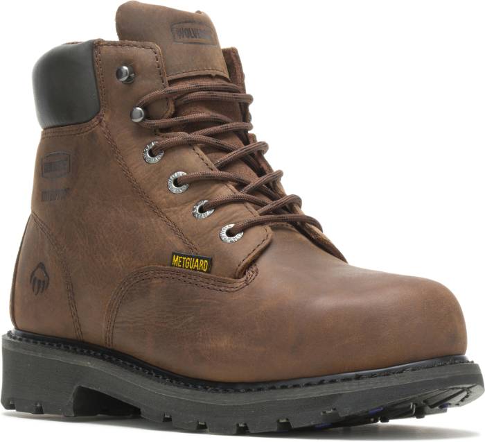 view #1 of: Bota de 6 pulgadas para hombre, EH, Mt, WP, con puntera de acero, marrÝn Wolverine WW5679 McKay