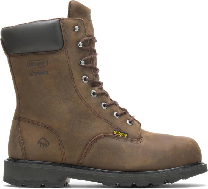 alternate view #2 of: Wolverine WW5680 McKay, Men's, Brown, Steel Toe, EH, Mt, WP, 8 Inch Boot