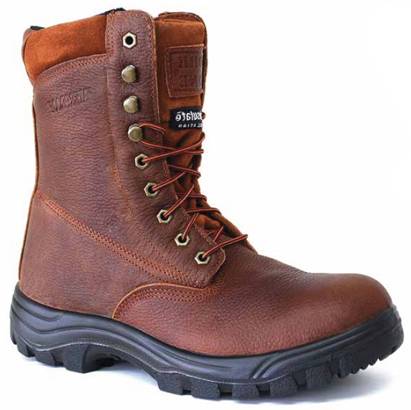 view #1 of: Bota aislada, WP, EH, con puntera de acero, marrÝn, Work Zone WZS852-BR para hombre