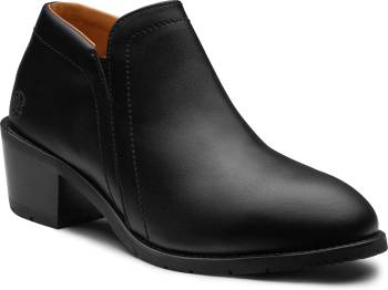 Zapato de seguridad, con cremallera lateral, puntera de acero, negro, de mujer, Gravity Vegan Xena Workwear XEGRBT1